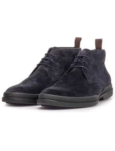 Floris van Bommel Veterschoenen donkerblauw