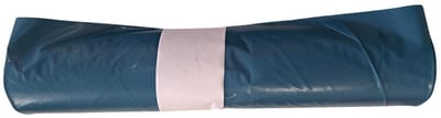 Afvalzak 240L blauw 53my 10 stuks op rol.