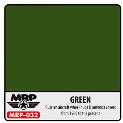 Mr. Paint MRP-032 - Green For Wheels – 30 ml verf voor Airbrush & Detailwerk
