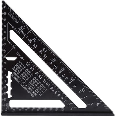 Dailygoods- Hoekmeter Digitale - Winkelhaak - Gradenboog - Aluminium - Antiroest - 0-90° Schaal