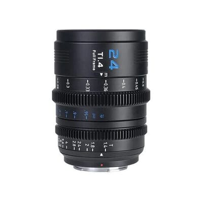 Sirui Vision Prime 24 mm T1.4 full-frame cine-lens voor Sony FE-bevestiging, Canon RF, Nikon Z, L-Mount  24 mm zwart