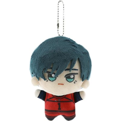 10cm Anime Volleybal Jongen Blue Lock Kawaii Tas Hanger Sleutelhanger Isagi Mikage Reo Rin Itoshi Itoshi Sae Pluche Speeltje Kinderen Cadeau gray
