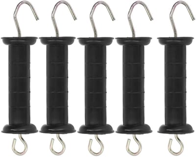 Dailygoods - Omheining Gate Grip Handvat - Dierlijke Bescherming - Roestvrij - Elektrische Omheining Handvat - Duurzaam en Gebruiksvriendelijk - Gesch...