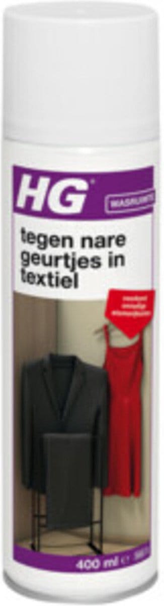 HG Tegen Nare Geurtjes In Textiel - 6 x 400 ml - Voordeelverpakking