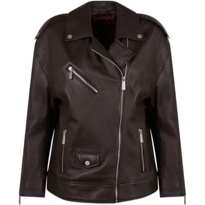 Leren jas voor vrouwen Oakwood Drew
