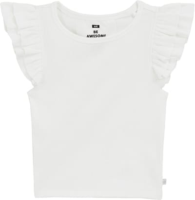 WE Fashion Meisjes cropped top met ruches