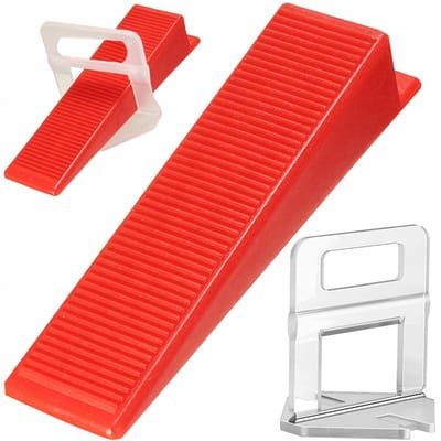 Hangzhou A Link Star - Tegel Leveling Systeem - 200 Stuks - Klin en Klip - Rood