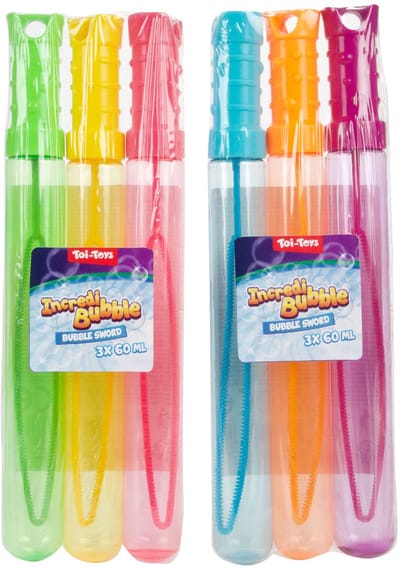 Incredibubble Bellenblaaszwaard 60ml, 3st.