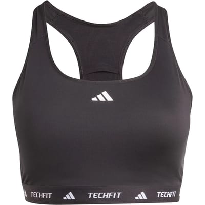 Adidas Performance Techfit Beha (Grote Maat) - Dames - Zwart