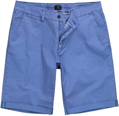 JP 1880 - Heren - Chino-bermuda Buik-Fit Regular Fit - Koningsblauw - Maat 70