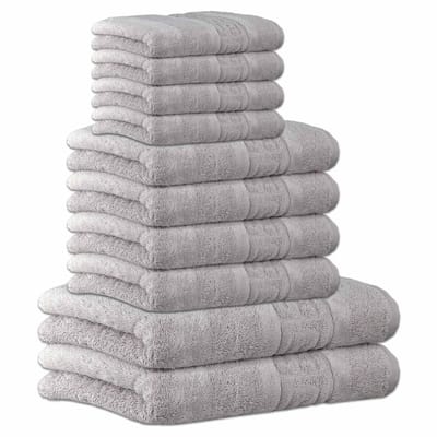 Cawoe Handdoek C Noblesse Een maat, 50x100 Set van 10