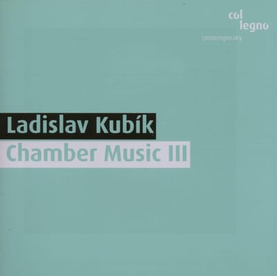 James Nalley, John Parks, Alexander Jimenez - Kubik: Chamber Music III (CD)