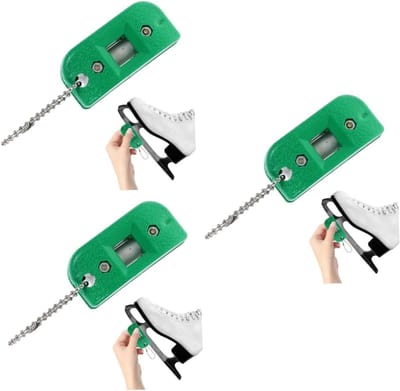 Schaats Onderhoudstool - Slijper Conditioner - Scherpe Bladen Houden - Snel Bladen Herstellen - 3 Stuks - Groen