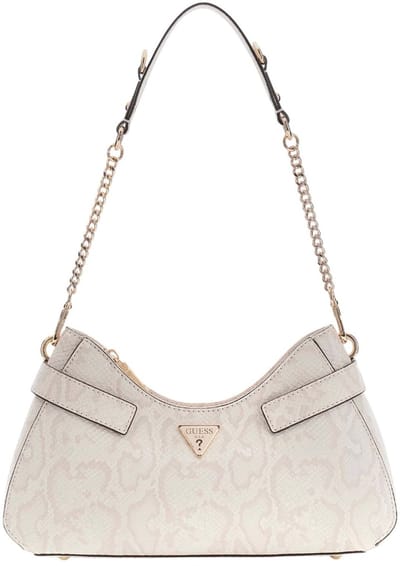 GUESS schoudertas Serenova Shoulder Bag Cream White / Multi crème