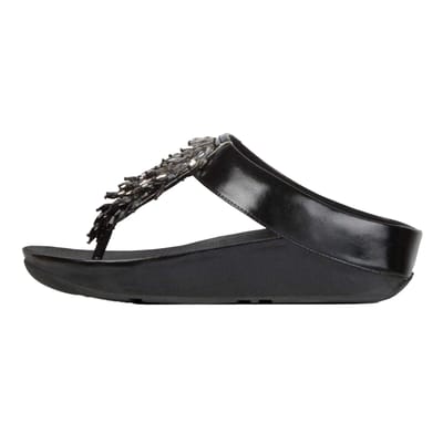 Fit Flop Dames/Dames Rumba Ombre teensandalen (Zwart)