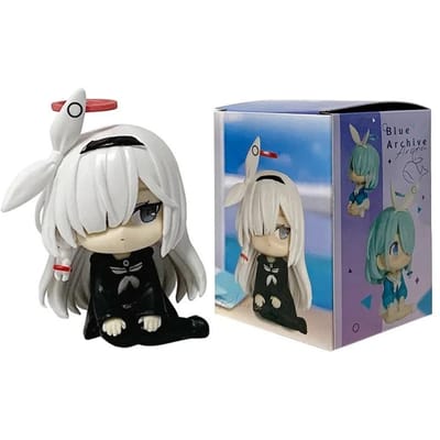 Spel Blue Archive Arona Plana Schattig Model Actiefiguur speelgoed 8cm no box gray