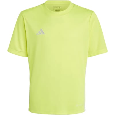 Adidas Tabela 23 Shirt Korte Mouw Kinderen - Wit / Fluogeel | Maat: 164
