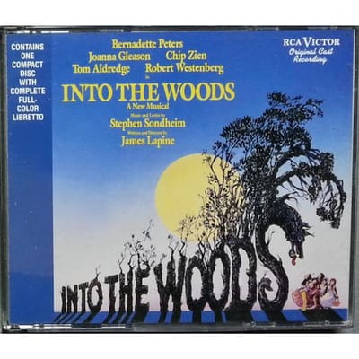 CD STEPHEN SONDHEIM Into The Woods Originele Cast Opname 67962RC RCA Victor 1987 VS Soundtracks Musicals Gebruikt