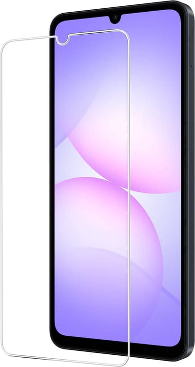 Screenprotector - Geschikt voor Samsung Galaxy A07 - Extra Sterk - Beschermglas - Gehard Glas - Tempered Glass - Screen Protector - Bescherm Cover