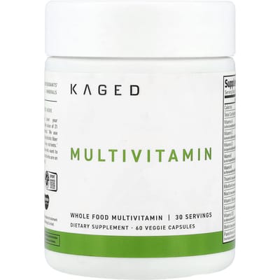 Kaged, multivitamines, 60 gélules végétales