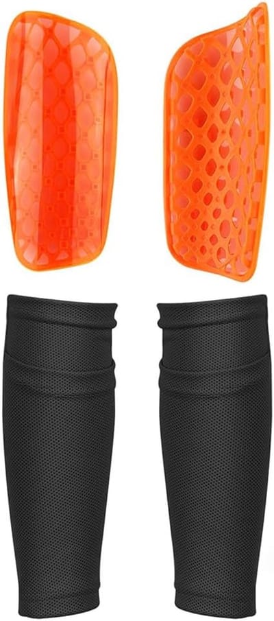 Voetbal Scheenbeschermers - 2 STKS Insert Sokken - Kalf Bescherming Competitie Training Sport Beschermende Kleding