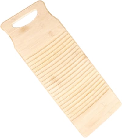 Wasbord Bamboe - Handwas Plank - Kleding Wassen - Antislip Ontwerp - 50x18cm - Natuurlijk