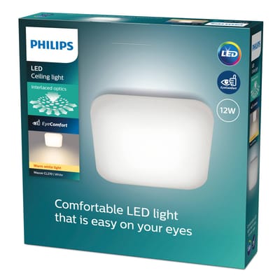 Philips Mauve LED plafondlamp 2.700K 26 x 26 cm