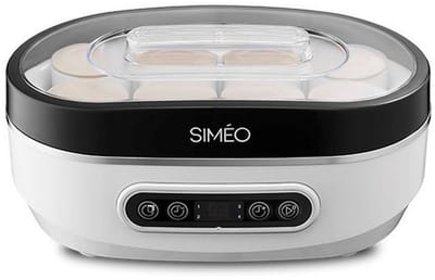 8 potten 20w yoghurtmaker - simeo - yva640
