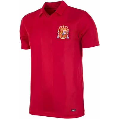 COPA Football - Spanje 1984 - Retro voetbalshirt - Heren - M - Rood