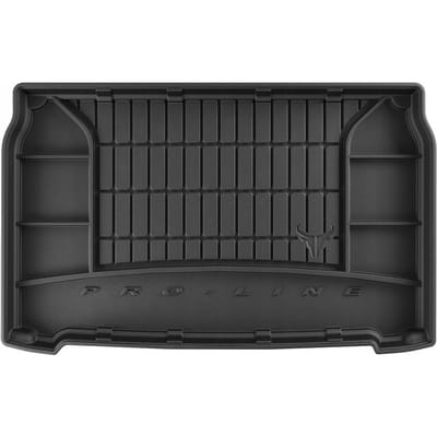 Premium Rubber Kofferbakmat met Organizer Functie – Geschikt voor OPEL Mokka B vanaf 2020 – Onderste Laadvloer – TPE – Anti-slip – Hoge Rand (5cm)