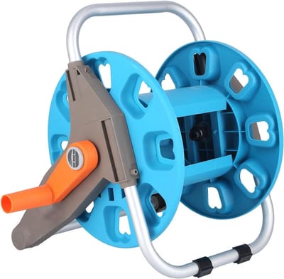 Garden Hose Reel, Stable, Easy To Use G1/2 Durable Garden Hose Cart for 30M Hose for Gardening