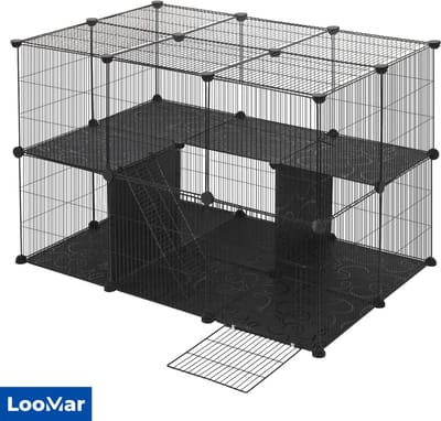 LooMar Konijnenren - Knaagdierenren - Ook geschikt voor Kittens Cavia's en Hamsters