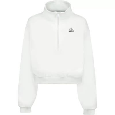 Dames-sweatshirt met 1/4 rits Le Coq Sportif Heritage N°1