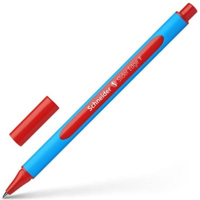 Schneider balpen - Slider Edge - penpunt F 0,7mm - rood - S-152002