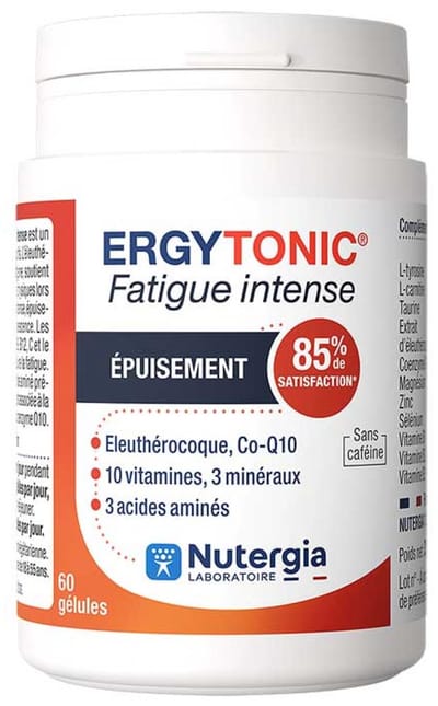 Nutergia Ergytonic Intense Vermoeidheid 60 Capsules