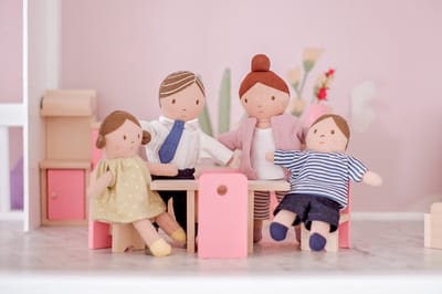 BONIKKA Kleine Poppenfamilie.