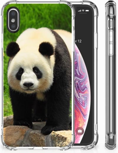 TPU Case Anti-Shock voor Apple iPhone X | Xs Case Anti-shock Panda