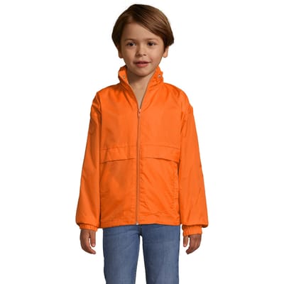 SOLS Windjack voor kinderen (Oranje)