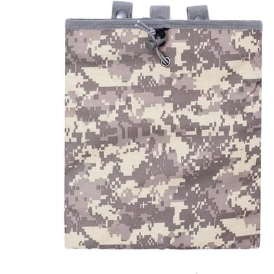 Buitensporten Grote Afvalzak Tactisch Opvouwbare Opbergtas Kleine Heuptas Diverse Opbergzak Molle Bevestigingstas ACU Camouflage
