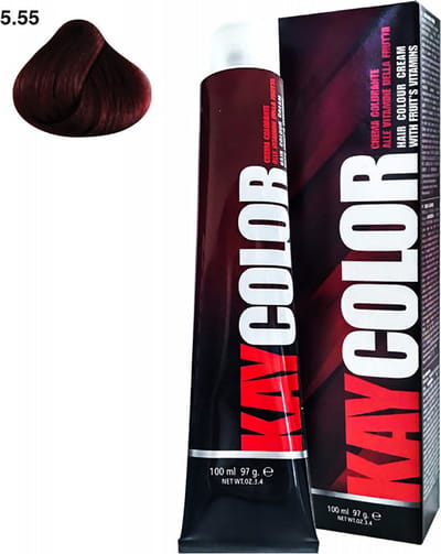 Kay Color - Kay Color Hair Color Cream 100 ml - 5.55