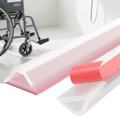 Zelfklevende Siliconen Waterbeschermingsstrip voor Douche en Keuken - 100 cm