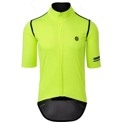 AGU Rain Fietsshirt Premium Heren - Hi-vis Neon Yellow - S