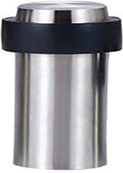 Deurstopper - Deurvanger - Bescherming Deuren - Roestvrij staal - 80 mm - Zilver