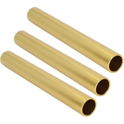 3 PCS Bâton de Relais de Compétition Couleur Vive Creux Sculpté Alliage d'Aluminium Bâton de Relais Piste pour