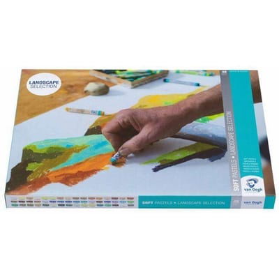 Van Gogh Zachte Pastel Landschap Selectie