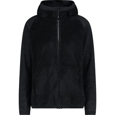 Dames fleece met capuchon CMP
