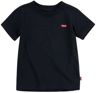 Levi´s ® Kids Batwing T-shirt Met Korte Mouwen Zwart 3 Years Kinderen
