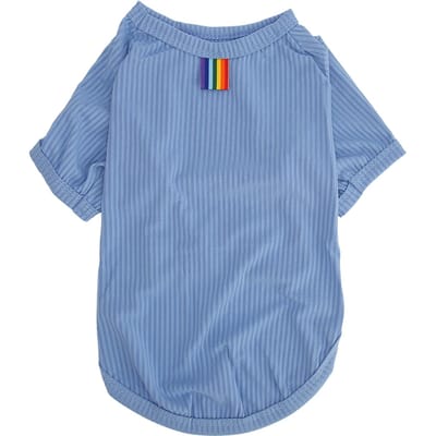 Honden T-shirt Lente Zomer Mode Schattige Streep Print Dun Ademend Zacht Rekbaar Huisdier Hond Gestreept L(for 6.5-9kg)