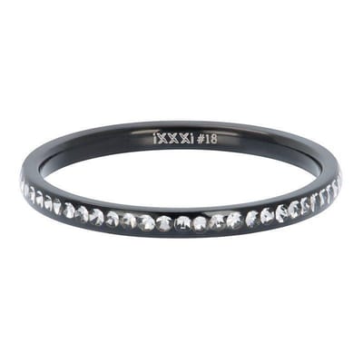 iXXXi invulring Zirkonia Crystal R02501 Goud, Zilver, Rosé of zwart (2MM)
