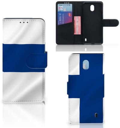 Nokia 1 Plus Bookstyle Case Finland
